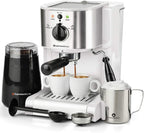 7 PC All-In-One Espresso Cappuccino Maker Machine Barista