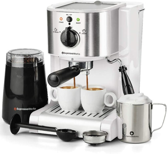 7 PC All-In-One Espresso Cappuccino Maker Machine Barista