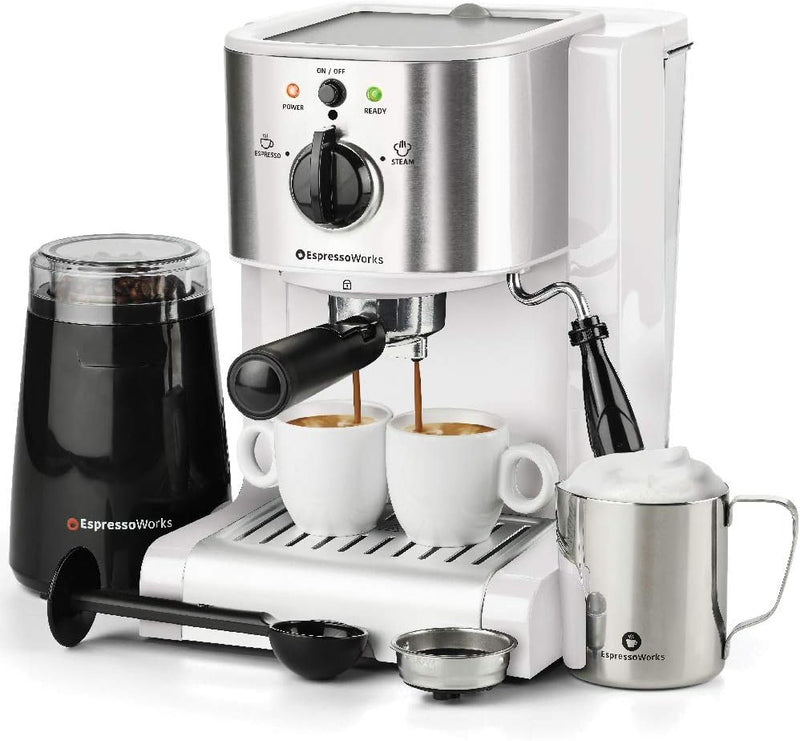 7 PC All-In-One Espresso Cappuccino Maker Machine Barista