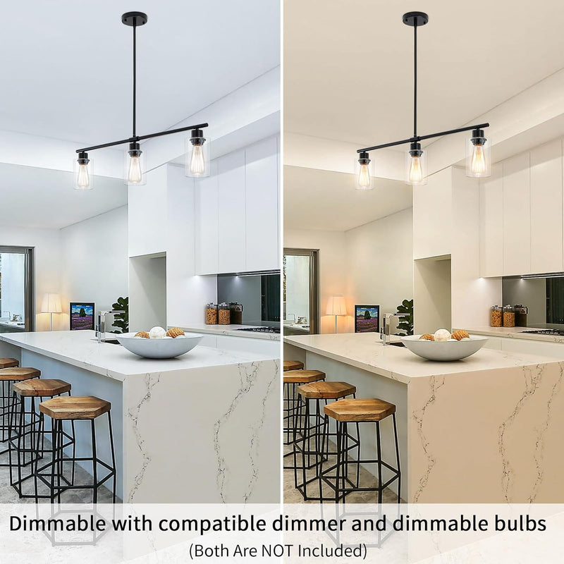 7 Pendant Lights for Kitchen Island Dining Room