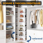 7 Tier Rotating Shoe Rack Tower Display Lazy