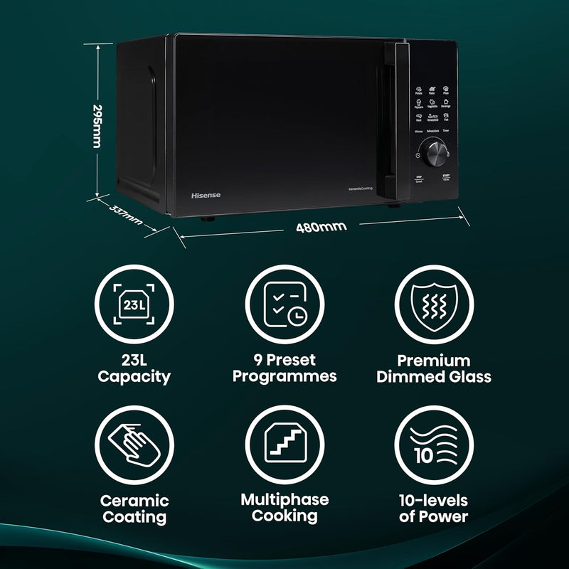 700 Watts 20 Litre Digital Solo Microwave Oven