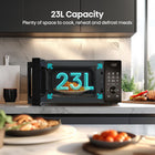23L Black, 800W Digital Touch