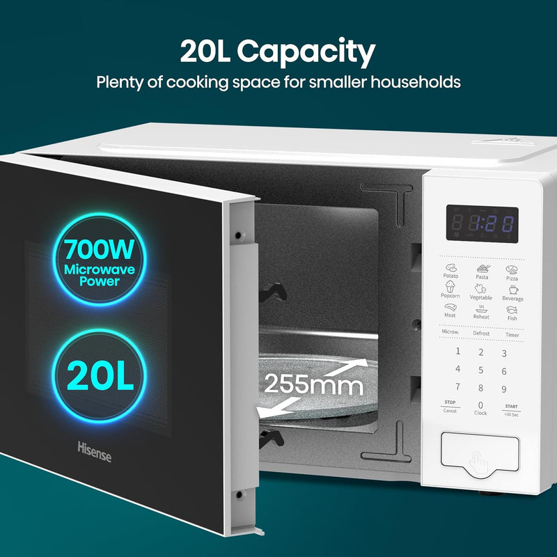 700 Watts 20 Litre Digital Solo Microwave Oven