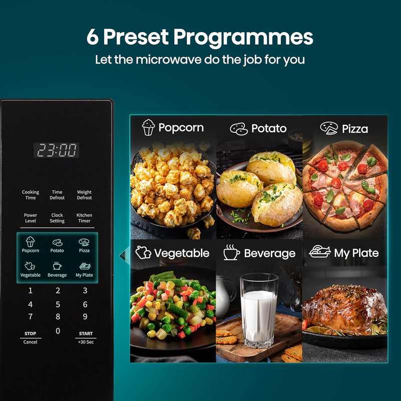 700 Watts 20 Litre Digital Solo Microwave Oven