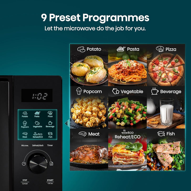 700 Watts 20 Litre Digital Solo Microwave Oven