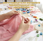 700 Yard Bobbins Sewing Thread Set 36 Colors