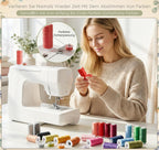 700 Yard Bobbins Sewing Thread Set 36 Colors