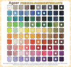 700 Yard Bobbins Sewing Thread Set 36 Colors