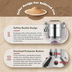 700g Electric Grain Grinder Stainless Steel 220V 2500W