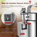 700g Electric Grain Grinder Stainless Steel 220V 2500W
