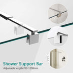 700MM to 1200MM Telescopic Bar Support Stainless Steel
