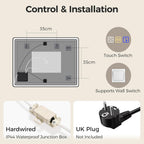 700x1000MM Bluetooth-Bathroom-Mirror-With-LED-Lights Edge