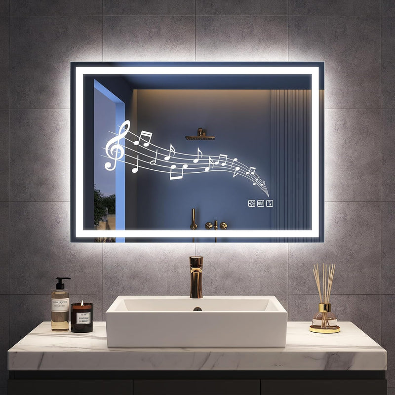 700x1000MM Bluetooth-Bathroom-Mirror-With-LED-Lights Edge