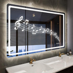 700x1000MM Bluetooth-Bathroom-Mirror-With-LED-Lights Edge