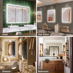 700x1000MM Bluetooth-Bathroom-Mirror-With-LED-Lights Edge