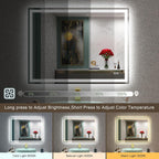 700x1000MM Bluetooth-Bathroom-Mirror-With-LED-Lights Edge