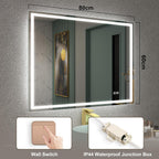 700x1000MM Bluetooth-Bathroom-Mirror-With-LED-Lights Edge