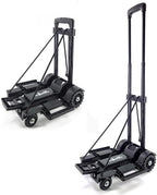 70lbs Folding Hand Truck Sack Barrow Steel Foldable