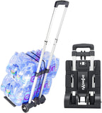 70lbs Folding Hand Truck Sack Barrow Steel Foldable