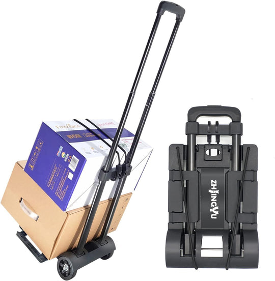 70lbs Folding Hand Truck Sack Barrow Steel Foldable