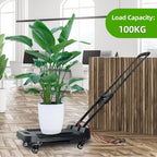 70lbs Folding Hand Truck Sack Barrow Steel Foldable