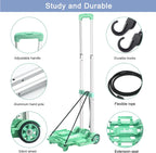 70lbs Folding Hand Truck Sack Barrow Steel Foldable