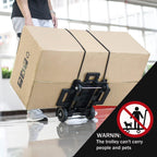 70lbs Folding Hand Truck Sack Barrow Steel Foldable