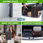 70lbs Folding Hand Truck Sack Barrow Steel Foldable