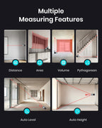 70m Laser Measure Device 229FT Digital Tape