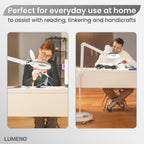 7213gr LED Magnifying Lamp 127MM Glass Lens