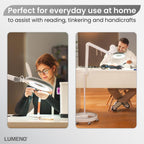 7213gr LED Magnifying Lamp 127MM Glass Lens