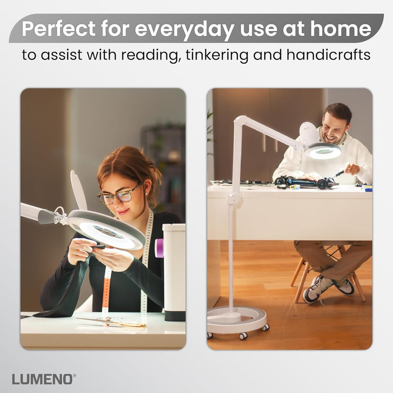 721x LED Magnifying Lamp 3 Dioptre Table Clamp