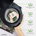 7213gr LED Magnifying Lamp 127MM Glass Lens