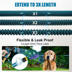 75FT Garden Hose Expandable with 10 Function Spray