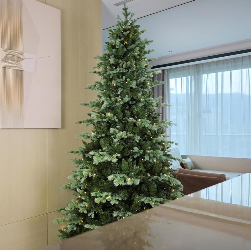 7FT Premium Pre Lit Christmas Tree Spruce Xmas
