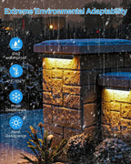 7inch LED Hardscape Lighting Kit with Timer Dusk (6 Pack)