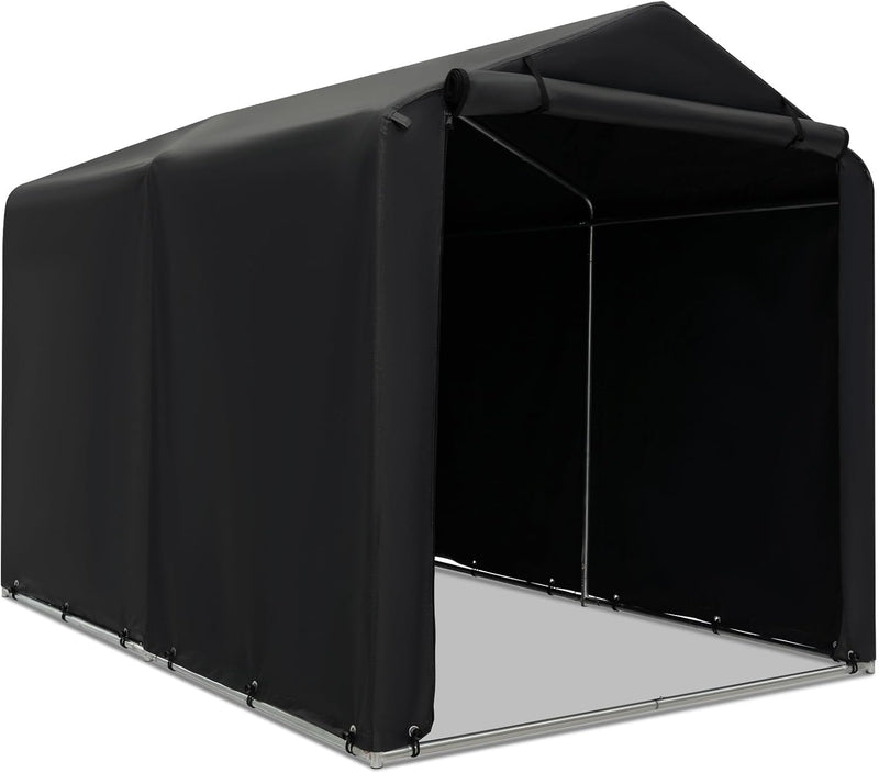 7x5.2FT Garden Storage Shed Waterproof Bike Motorcycle Tent