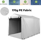 7x5.2FT Garden Storage Shed Waterproof Bike Motorcycle Tent