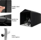7x5.2FT Garden Storage Shed Waterproof Bike Motorcycle Tent