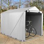 7x5.2FT Garden Storage Shed Waterproof Bike Motorcycle Tent