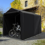 7x5.2FT Garden Storage Shed Waterproof Bike Motorcycle Tent