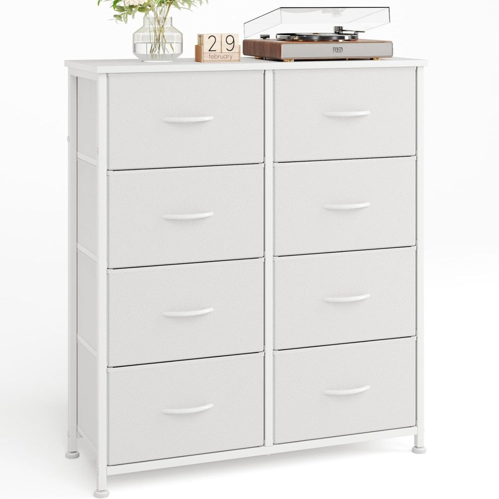 8 Drawers Chest of Fabric Storage Dresser Vertical