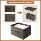 8 Drawers Chest of Fabric Storage Dresser Vertical