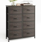 8 Drawers Chest of Fabric Storage Dresser Vertical
