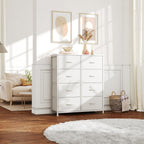 8 Drawers Chest of Fabric Storage Dresser Vertical