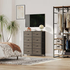 8 Drawers Chest of Fabric Storage Dresser Vertical