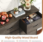 8 Drawers Chest of Fabric Storage Dresser Vertical