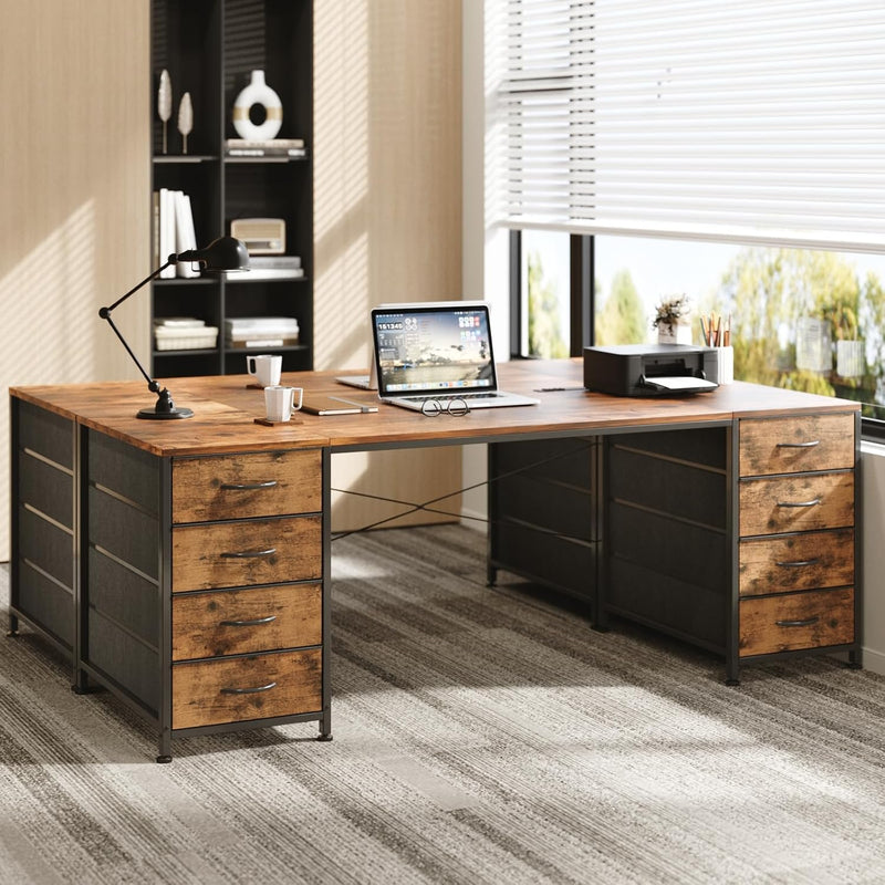 8 Drawers Desk