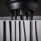 8 Heads Spider Pendant Light Industrial Metal Cone
